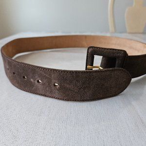 Banana Republic Brown Suede Belt